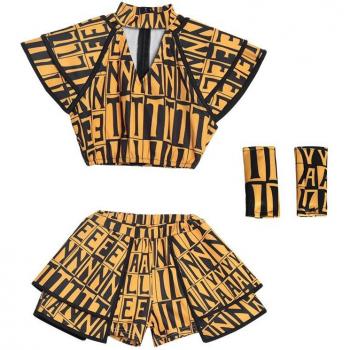 Cheerleader Street Dance Wear for Girls DNV12989