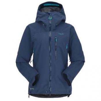 Rab Women's GTX Jacket, Latok Mountain, Deep Ink, Size 10