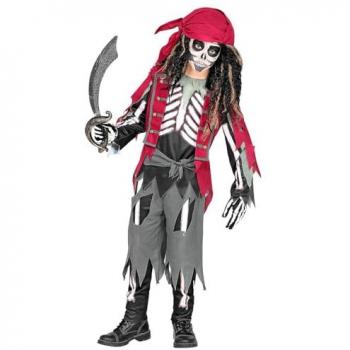 Disfraz de Esqueleto Pirata para Niños