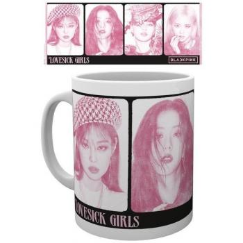 Taza de cerámica Lovesick Girls