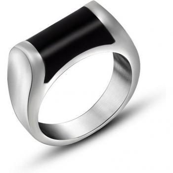 Zorcvens RVS Ring voor Trouwen Zwart
