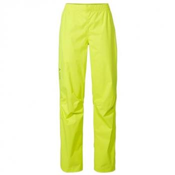 Drop II All‑Weather Cycling Trousers – Female, 44, Bright Yellow