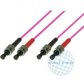FibraDuo 10m 50/125 µm, 2xCableado – Solución Óptica Integral