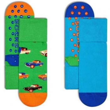 Calcetín Antidelizante Kids Green 2-Pack