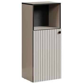 Baule bagno PureBliss 40x31x95 cm, anta frontale, nicchia interna