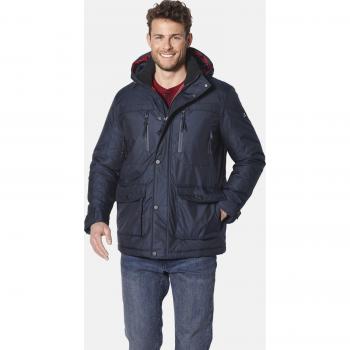 Babista Outdoorjacke PASSOBENTI – Dunkelblau, Herren, Gr. 24, mit abnehmbarer Kapuze