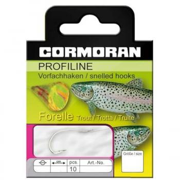 Cormoran PROFILINE Nickel Forellenhaken Gr.4 0,26mm