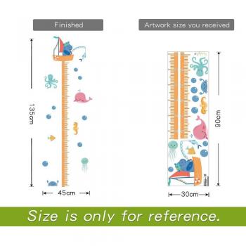 Décor Mural de Hauteur pour Bébé