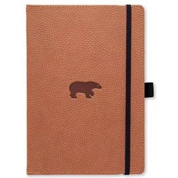 Graphical Brown Bear Field Notebook A5+
