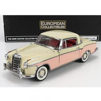 SUN STAR 1/18 MERCEDES-BENZ 220SE Cabriolet beige rosa