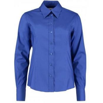 Camicia Oxford Kustom Long Sleeve Donna 14 UK Bianco