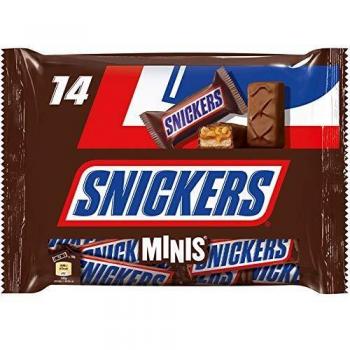 Snickers Minis, 275 g, Inhalt: 14 Stück je Beutel