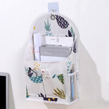 Organizador decorativo de tela para dormitorio