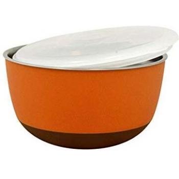 Comedero de Acero Inoxidable DUVO con Tapa para Perros