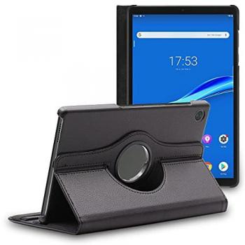 Housse de Protection Noir pour Lenovo Tab M10 HD 10.1, Support Rotatif 360°
