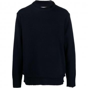 Pull bleu Maison Margiela pour homme taille XL