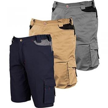 Bermuda Gris de Algodón con Stretch L