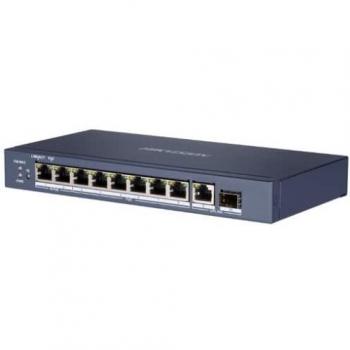 Hikvision Switch Gigabit Non Gestito 8 Porte PoE DS-3E0510HP-E