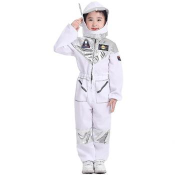 Traje Deluxe de Astronauta Blanco para Halloween y Lectura