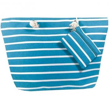 Bolso Estampado de Playa SUN & SURF con Cremallera