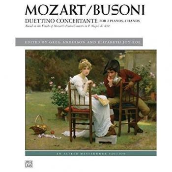 Mozart/Busoni: Duettino concertante  |  Klavier  |  Buch