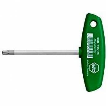 T30 Torx Magicspring 100 mm clé mâle en chrome mat – Wiha