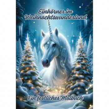 Einhörner im Weihnachtswunderland