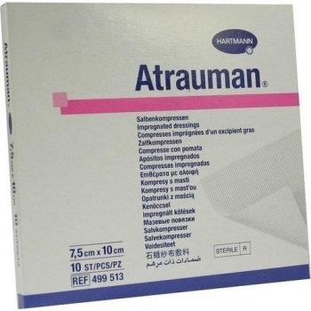 Atrauman Ag Wundverband 7,5 x 10 cm, 10 Stück