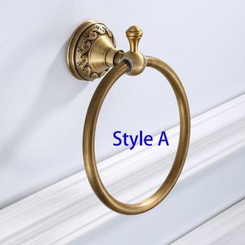 Bathroom Bronze Towel Rack