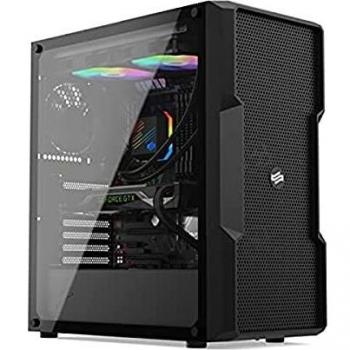 Silentium PC Regnum RG6V TG (E-ATX, mATX, ATX), PC Gehäuse, Schwarz