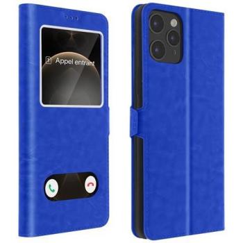 Cover Silicone Blu con Vista Doppiata per iPhone 12/12 Pro