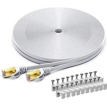 Cavo di Rete LAN Piatto Gigabit RJ45 15m