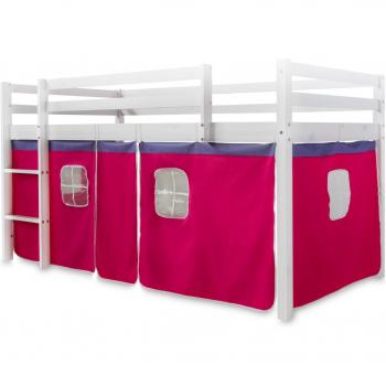 Toile décorative pour lit surélevé en rose foncé