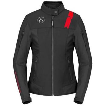 Giacca tessile moto donna Spidi Corsa Tex Lady Rosso/Nero L