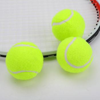3Pcs Premium Rubber Tennis Balls for Training