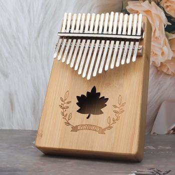 Instrumento Musical Kalimba de Caoba 17 Notas