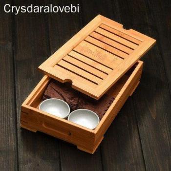 Juego de bandeja de servicio de té chino
