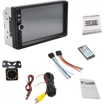 2Din 7 Inch HD Touchscreen Car Player with Bluetooth