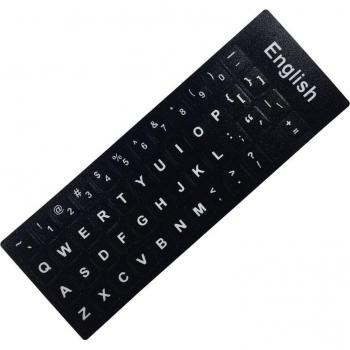 SlickKey : Autocollants de couverture clavier standard QWERTY