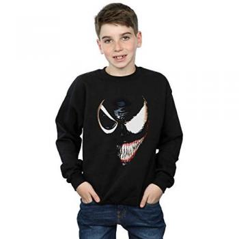 Marvel Boys Venom Sweatshirt Size 12-13 Black