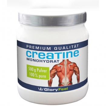 GloryFeel Creatin Monohydrat – Deutscher Qualitätskreatin 500 g