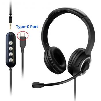 Cascos de oficina Mpow U10 con micrófono anti‑ruido