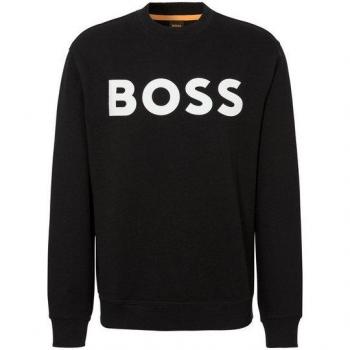 BOSS ORANGE Sweatshirt mit Rundhalsausschnitt
