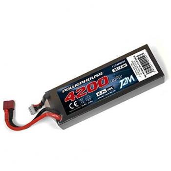 Batterie LiPo T2M 2S 7.4V 6300 mAh 60C
