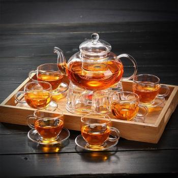 600-800ml Glass Tea Brewing Set