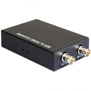 Delock BNC — HDMI (Typ A) BNC (BNC, HDMI, 7 cm), Data + Video Adapter, Schwarz