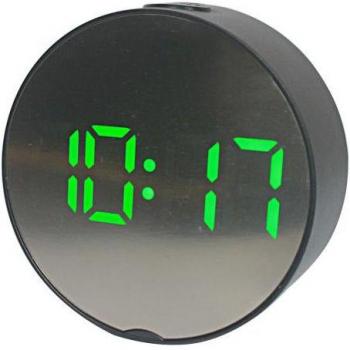 Kids Bedroom Smart Alarm Clock with Makeup Mirror