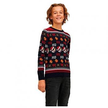 Unisex Jorhoho Pullover in Dunkelblau