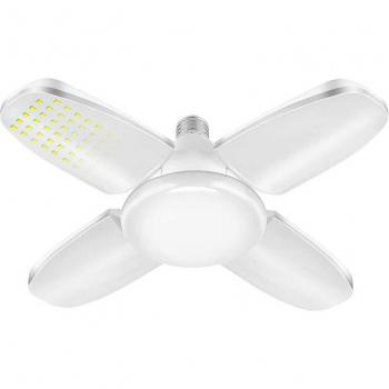 Foldable Blade E27 LED Bulb 28W for Home and Garage Lighting