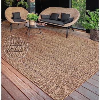 Tapis cuisine et terrasse Paco Home 120×160 cm – beige, design boho